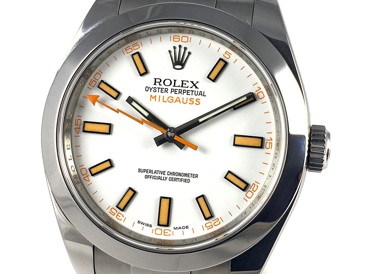 RELOJ Rolex Milgauss 116400 White Dial
