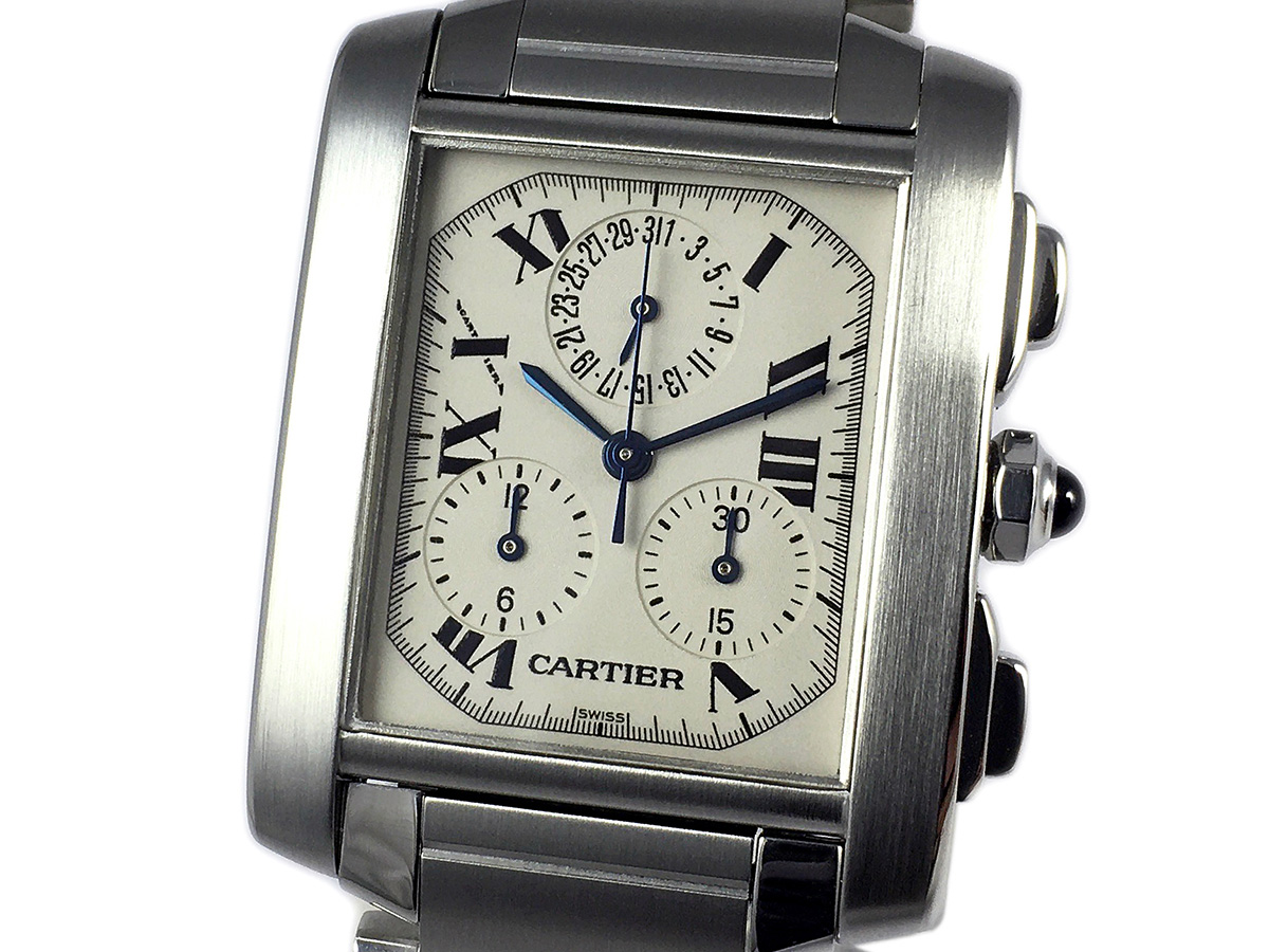 RELOJ Cartier Tank Française Chronoflex 2303