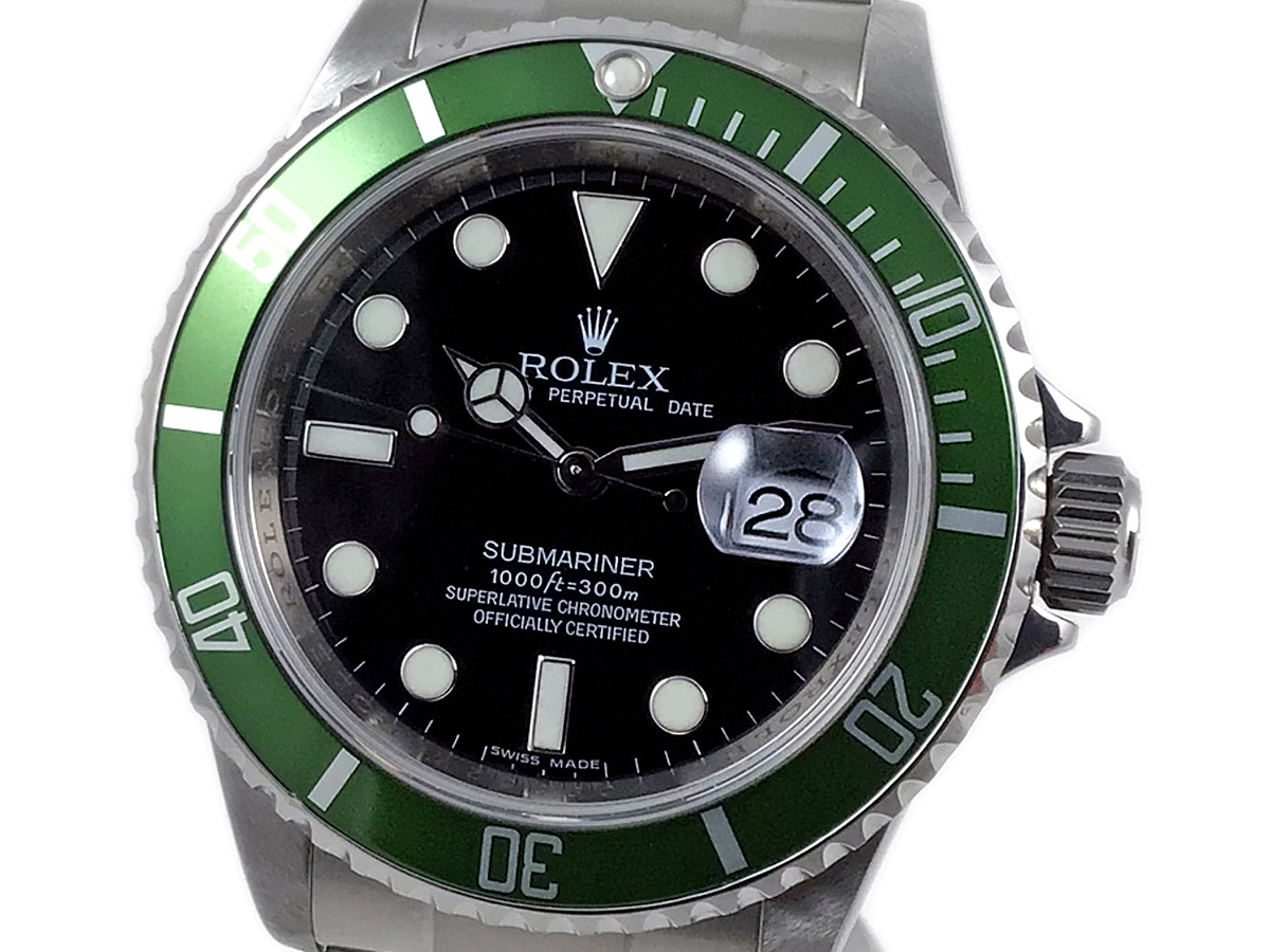 RELOJ Rolex Submariner "Kermit" 16610LV