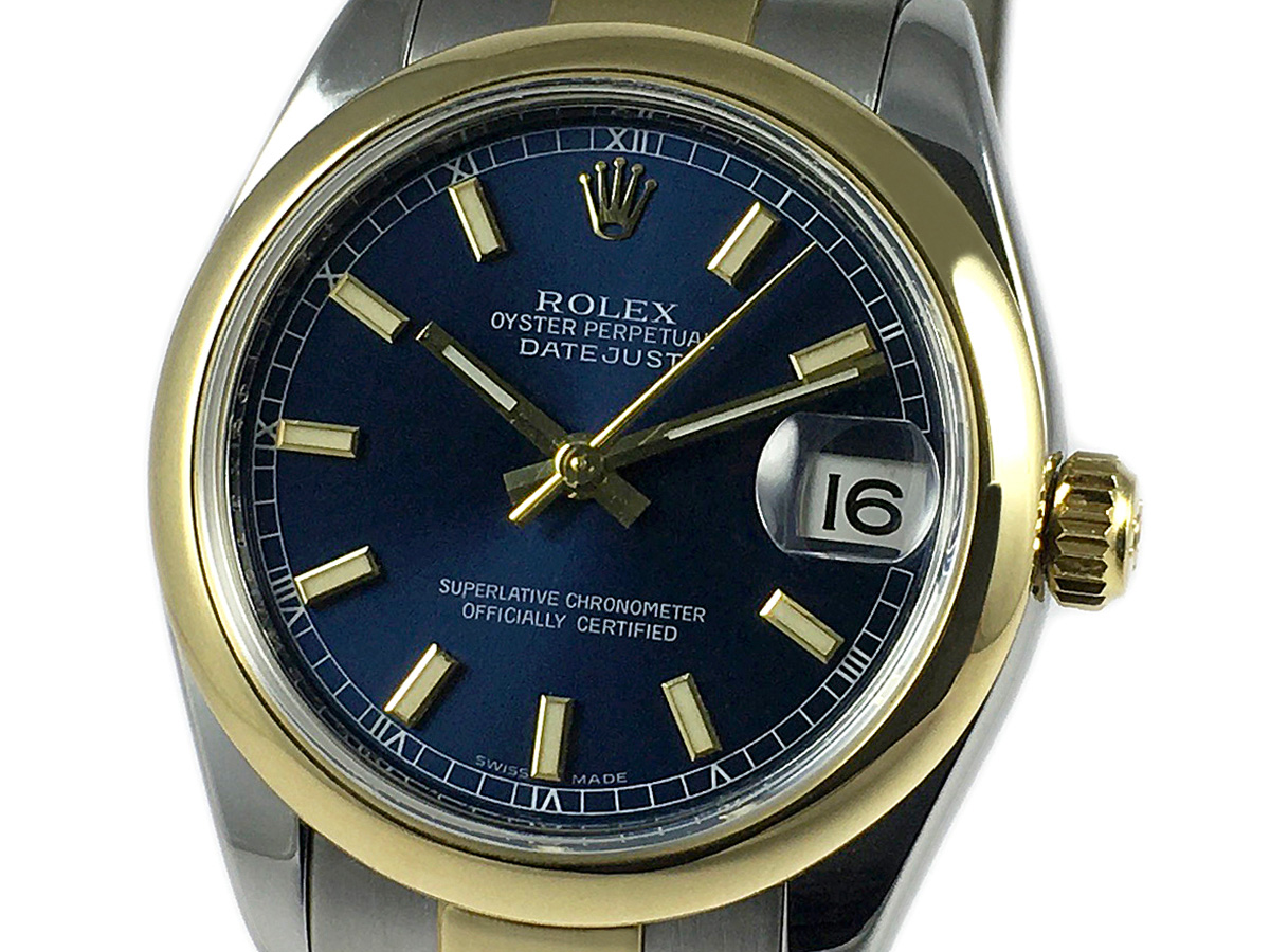RELOJ Rolex Datejust Midsize 178243 - Blue Dial