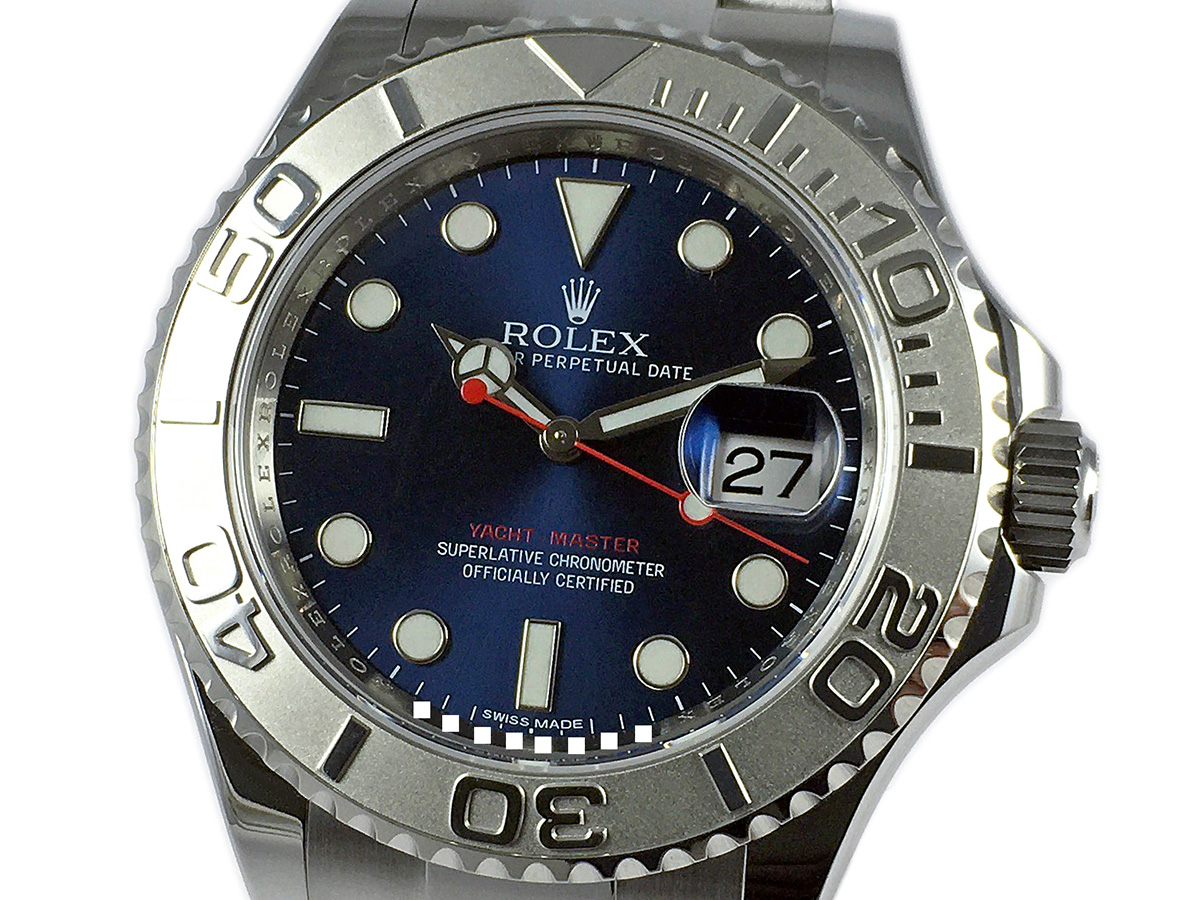 RELOJ Rolex Yacht-Master 116622 - Blue Dial