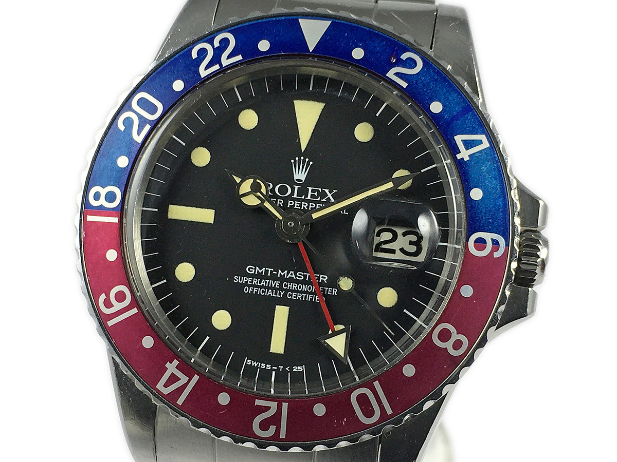 RELOJ Rolex GMT-Master 1675 "Gilt era"