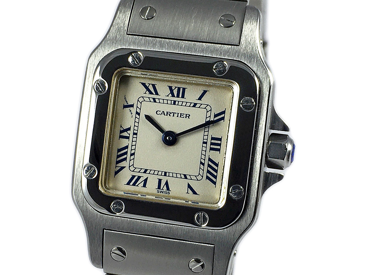 RELOJ Cartier Santos Galbée 1565 Lady