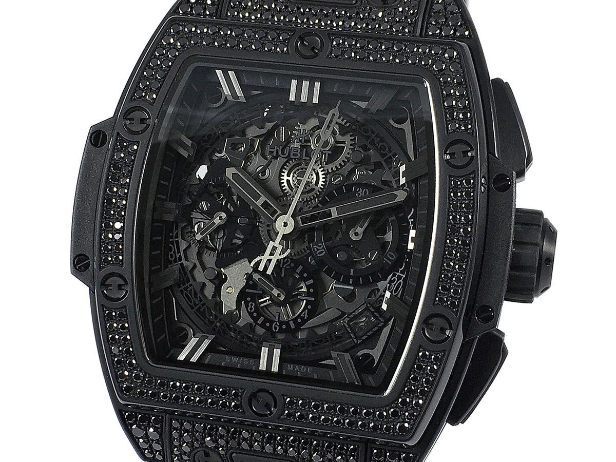 RELOJ Hublot Spirit Of Big Bang All Black Pavé 42mm