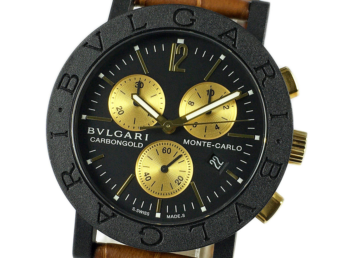 RELOJ Bulgari Carbongold BB38CLCH "MONTE-CARLO"
