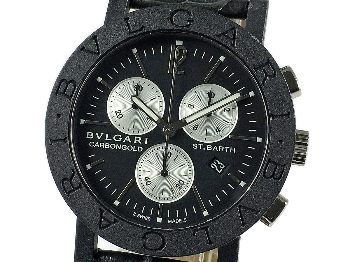 RELOJ Bulgari Carbongold BB 38 CL CH - "ST-BARTH"