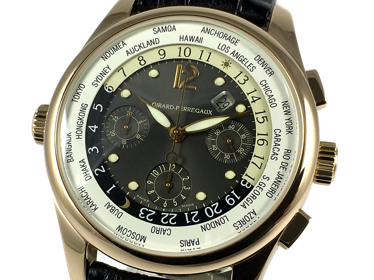 RELOJ Girard Perregaux World Time WW.TC Rose Gold