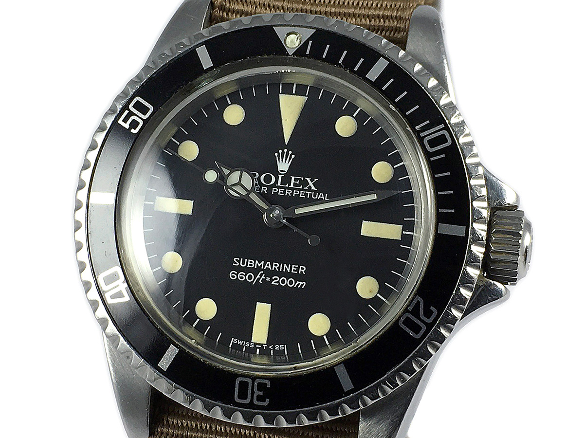 RELOJ Rolex Submariner 5513 "Maxi Dial" mk IV