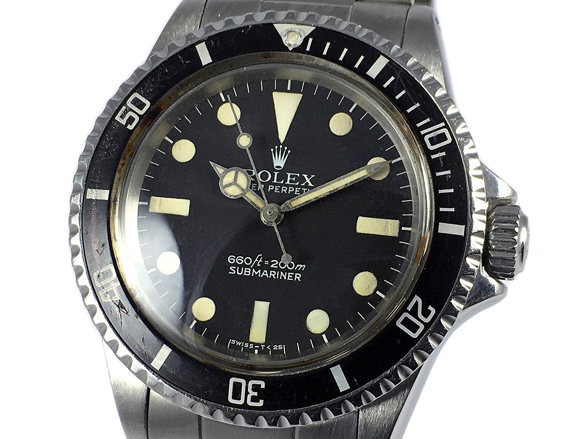 RELOJ Rolex Submariner 5513 «Maxi Dial» mk I