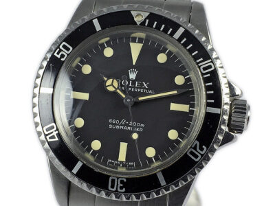 RELOJ Rolex Submariner 5513 "Non-Serif"