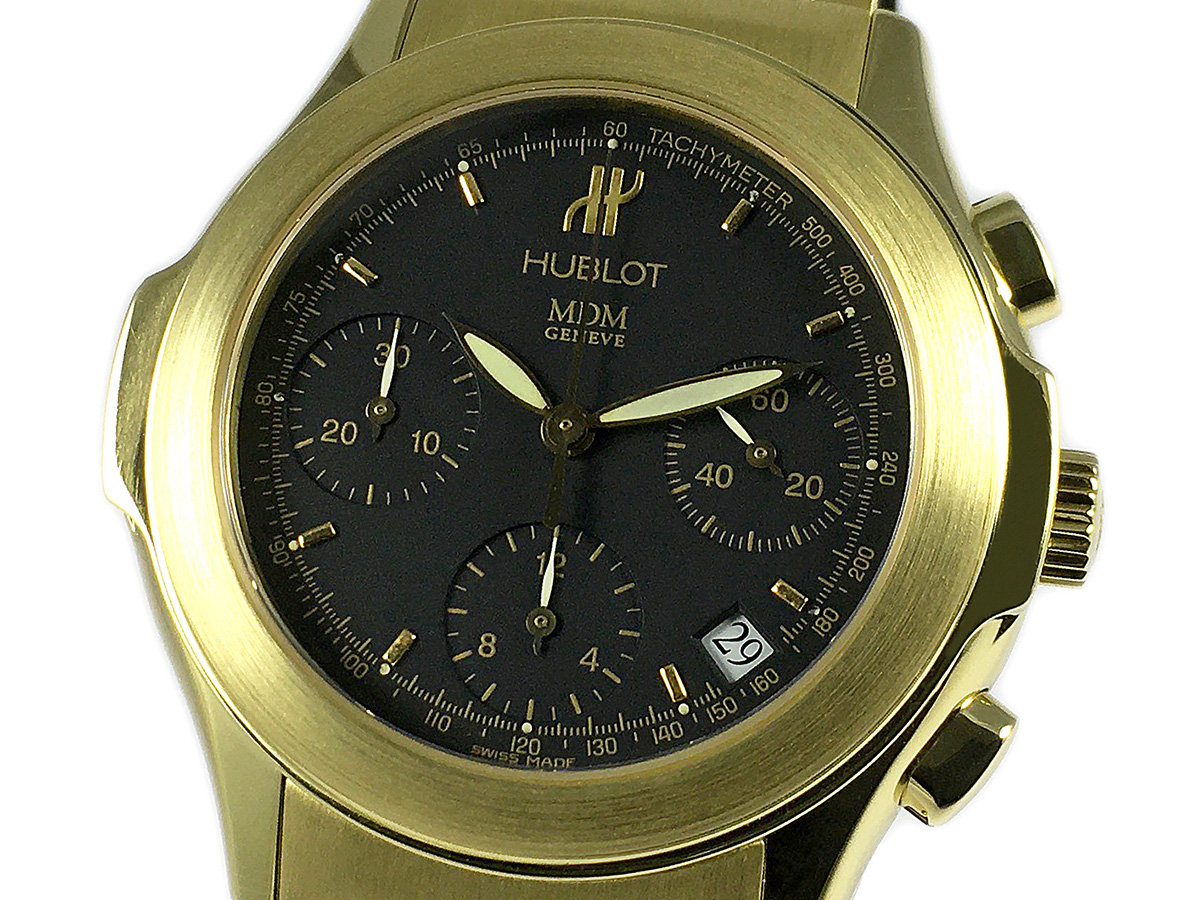 RELOJ Hublot Elegant Chrono Yellow Gold