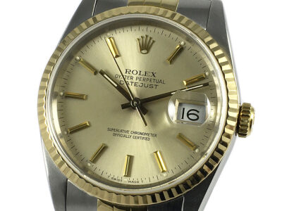 RELOJ Rolex Datejust 16233 - Champagne Dial